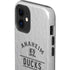 NHL Anaheim Ducks Black Text iPhone 12 Impact Case
