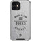 NHL Anaheim Ducks Black Text iPhone 12 Mini Clear Case