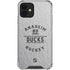NHL Anaheim Ducks Black Text iPhone 12 Mini Clear Case
