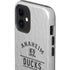 NHL Anaheim Ducks Black Text iPhone 12 Mini Impact Case