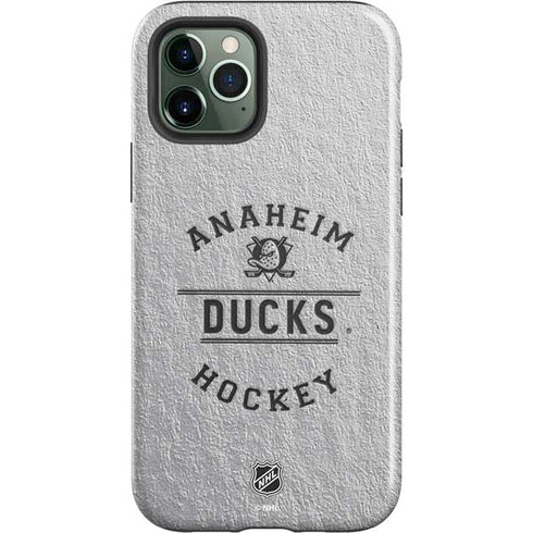 NHL Anaheim Ducks Black Text iPhone 12 Pro Impact Case