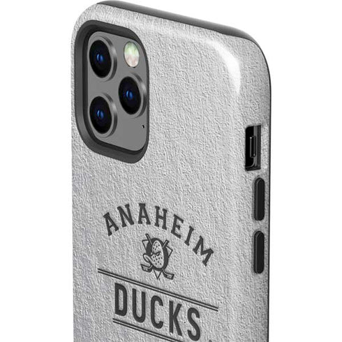 NHL Anaheim Ducks Black Text iPhone 12 Pro Impact Case