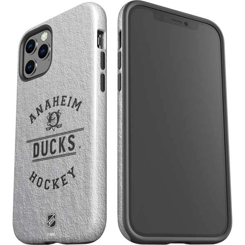 NHL Anaheim Ducks Black Text iPhone 12 Pro Impact Case