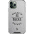 NHL Anaheim Ducks Black Text iPhone 12 Pro Max Clear Case