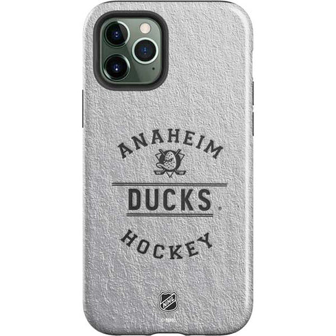 NHL Anaheim Ducks Black Text iPhone 12 Pro Max Impact Case