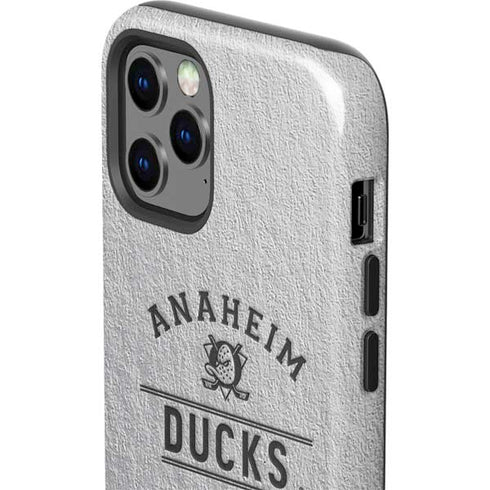 NHL Anaheim Ducks Black Text iPhone 12 Pro Max Impact Case