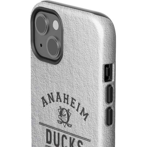 NHL Anaheim Ducks Black Text iPhone 13 Impact Case