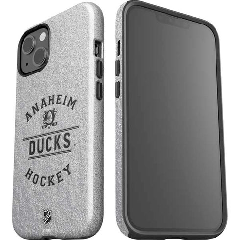 NHL Anaheim Ducks Black Text iPhone 13 Impact Case
