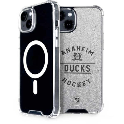 NHL Anaheim Ducks Black Text iPhone 13 MagSafe Case