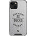 NHL Anaheim Ducks Black Text iPhone 13 Mini Clear Case