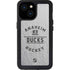 NHL Anaheim Ducks Black Text iPhone 13 Mini Waterproof Case