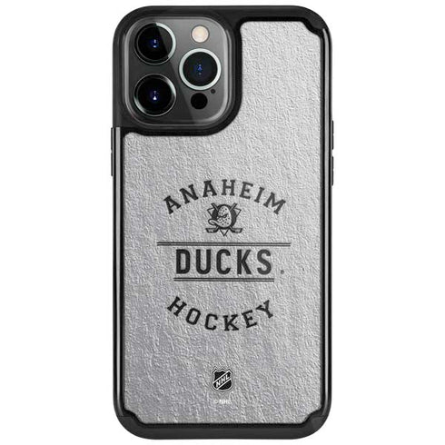 NHL Anaheim Ducks Black Text iPhone Cases