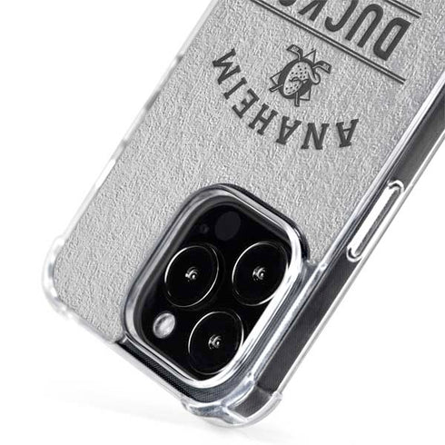 NHL Anaheim Ducks Black Text iPhone 13 Pro Max MagSafe Case