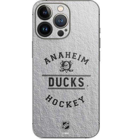 NHL Anaheim Ducks Black Text iPhone 13 Pro Skin