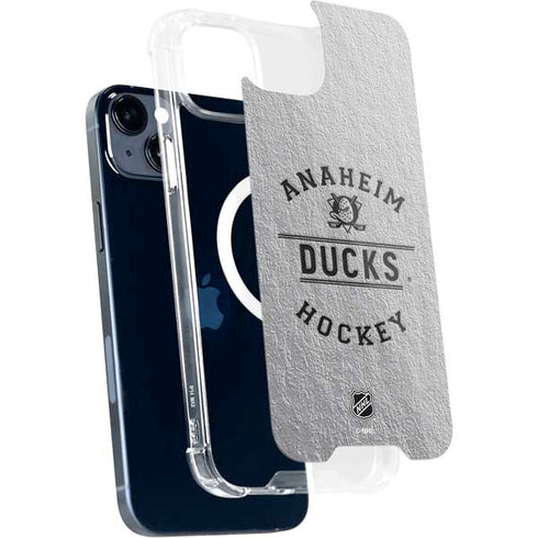 NHL Anaheim Ducks Black Text iPhone 14 MagSafe Case