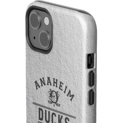 NHL Anaheim Ducks Black Text iPhone 14 Plus Impact Case
