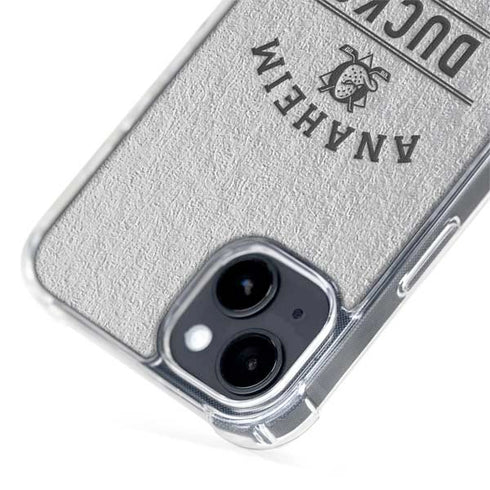 NHL Anaheim Ducks Black Text iPhone 14 Plus MagSafe Case