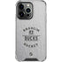 NHL Anaheim Ducks Black Text iPhone 14 Pro Clear Case