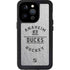 NHL Anaheim Ducks Black Text iPhone 14 Pro Waterproof Case