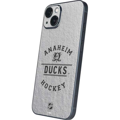 NHL Anaheim Ducks Black Text iPhone Skins