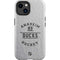 NHL Anaheim Ducks Black Text iPhone 15 Impact Case