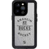 NHL Anaheim Ducks Black Text iPhone 15 Pro Waterproof Case