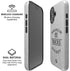 NHL Anaheim Ducks Black Text iPhone 16 Magsafe Impact Case
