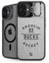 NHL Anaheim Ducks Black Text iPhone 16 Plus Kickstand Case