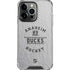 NHL Anaheim Ducks Black Text iPhone 16 Pro Max Clear Case
