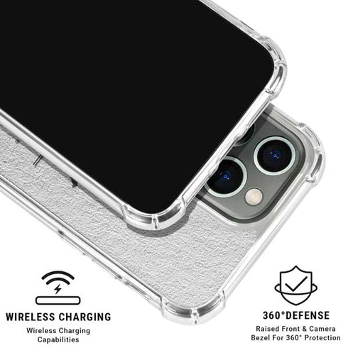 NHL Anaheim Ducks Black Text iPhone 16 Pro Max Clear Case