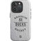 NHL Anaheim Ducks Black Text iPhone 16 Pro Max Impact Case