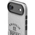 NHL Anaheim Ducks Black Text iPhone 17 Air Impact Case