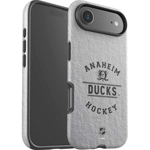 NHL Anaheim Ducks Black Text iPhone 17 Air Impact Case