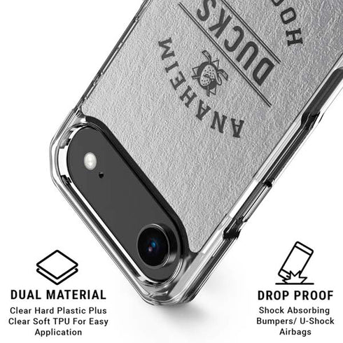 NHL Anaheim Ducks Black Text iPhone 17 Air MagSafe Case