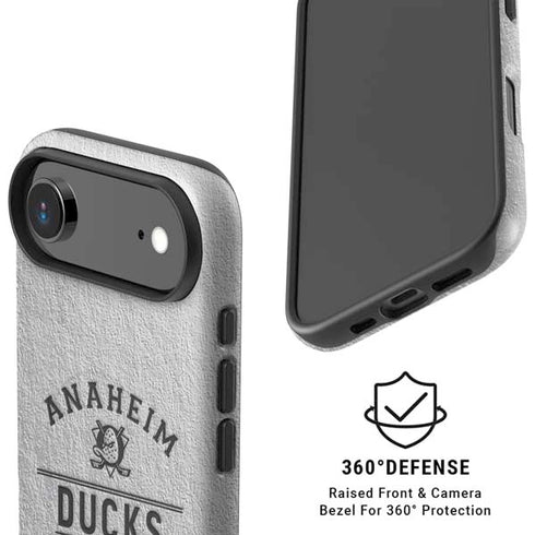 NHL Anaheim Ducks Black Text iPhone 17 Air Magsafe Impact Case
