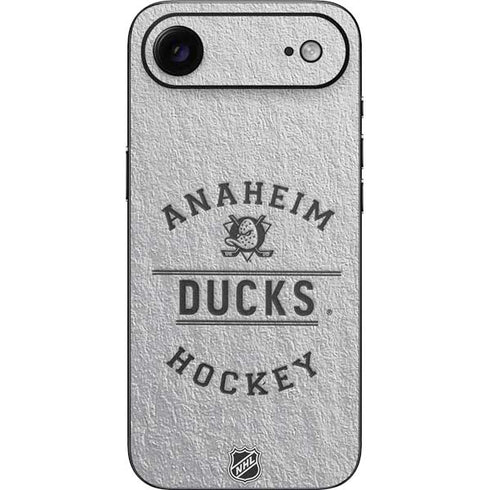 NHL Anaheim Ducks Black Text iPhone 17 Air Skin