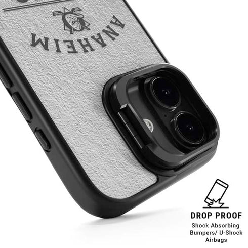 NHL Anaheim Ducks Black Text iPhone 17 Kickstand Case