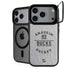 NHL Anaheim Ducks Black Text iPhone 17 Pro Kickstand Case