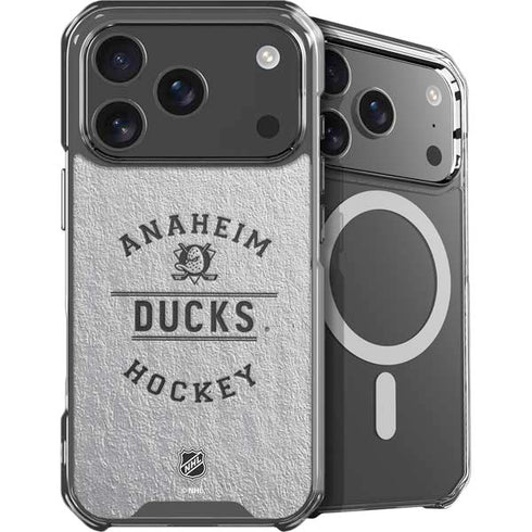 NHL Anaheim Ducks Black Text iPhone 18 Pro MagSafe Case