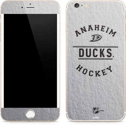 NHL Anaheim Ducks Black Text iPhone 6/6s Plus Skin