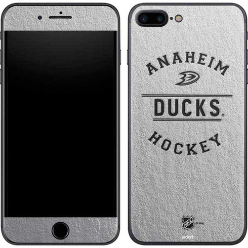 NHL Anaheim Ducks Black Text iPhone 7 Plus Skin