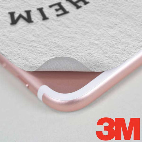 NHL Anaheim Ducks Black Text iPhone 7 Plus Skin