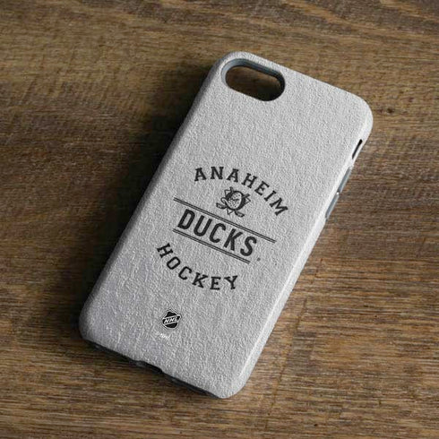 NHL Anaheim Ducks Black Text iPhone 8 Pro Case