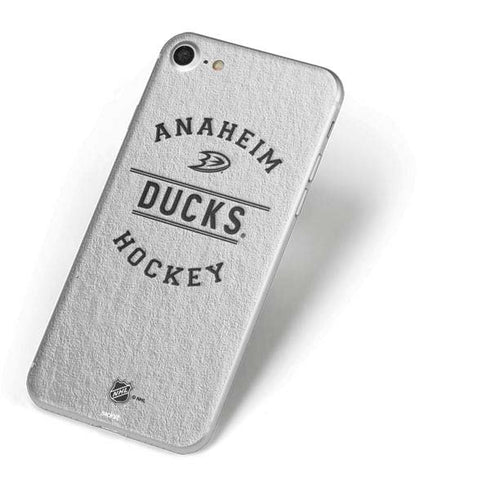 NHL Anaheim Ducks Black Text iPhone 8 Skin