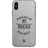 NHL Anaheim Ducks Black Text iPhone X Skin