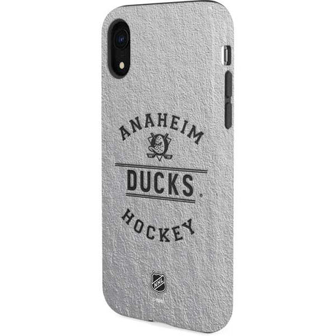 NHL Anaheim Ducks Black Text iPhone XR Pro Case