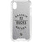 NHL Anaheim Ducks Black Text iPhone XS Clear Case