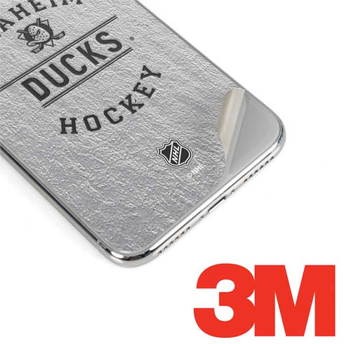 NHL Anaheim Ducks Black Text iPhone XS Max Skin