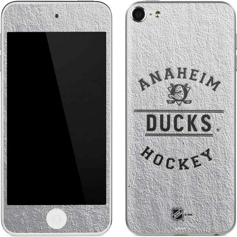 NHL Anaheim Ducks Black Text Apple iPod Skin