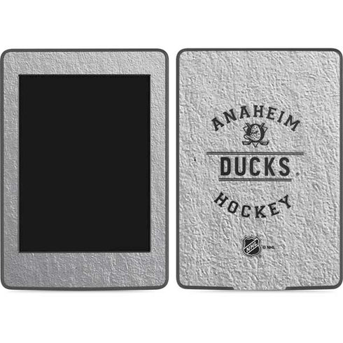 NHL Anaheim Ducks Black Text Amazon Kindle Skin